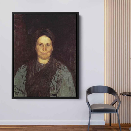 Tatyana Repina, the Artist's Mother by Ilya Repin - Canvas Artwork