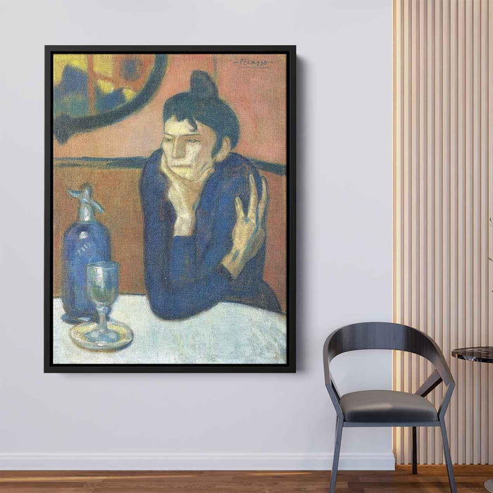 The Absinthe Drinker (1901) by Pablo Picasso - Canvas Artwork