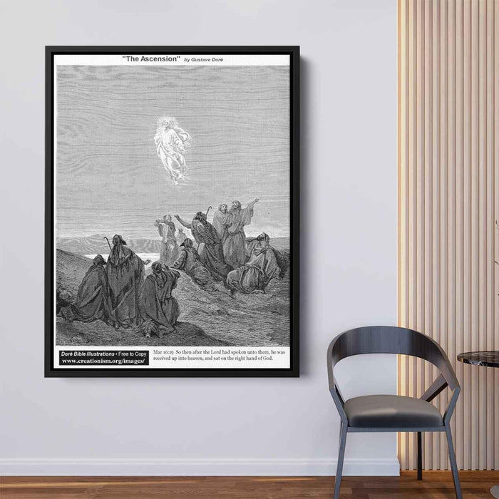 The Ascension by Gustave Dore - Canvas Artwork