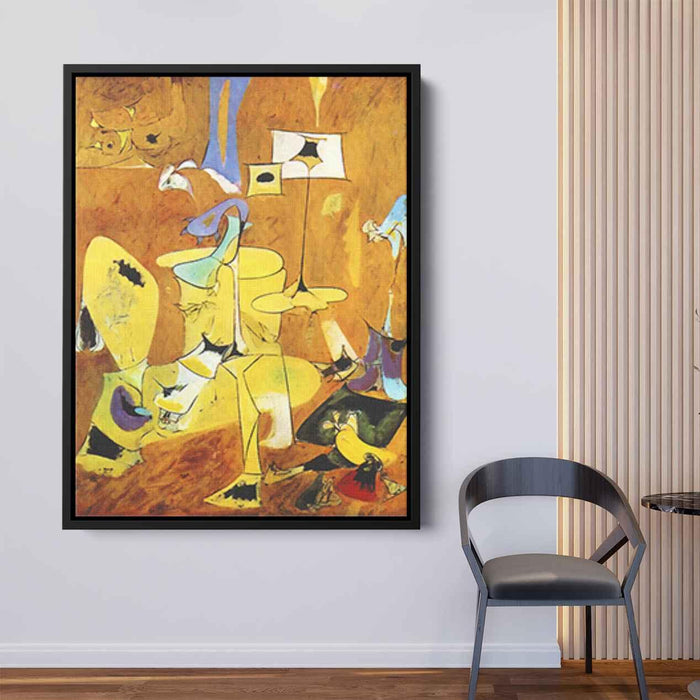 The Betrothal II (1947) by Arshile Gorky - Canvas Artwork
