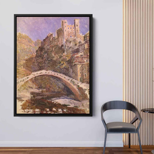 The Castle of Dolceacqua (1884) by Claude Monet - Canvas Artwork