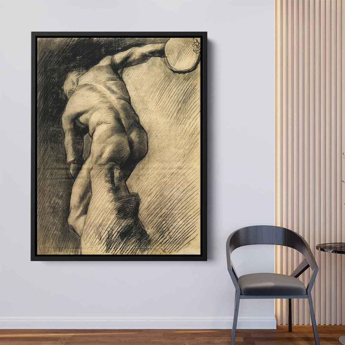 The Discus Thrower (1886) by Vincent van Gogh - Canvas Artwork