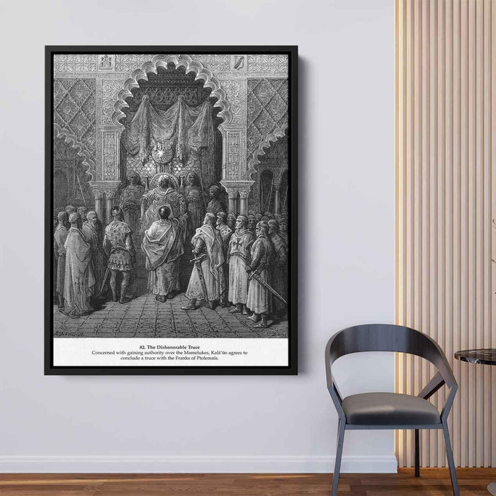 The Dishonorable Truce by Gustave Dore - Canvas Artwork