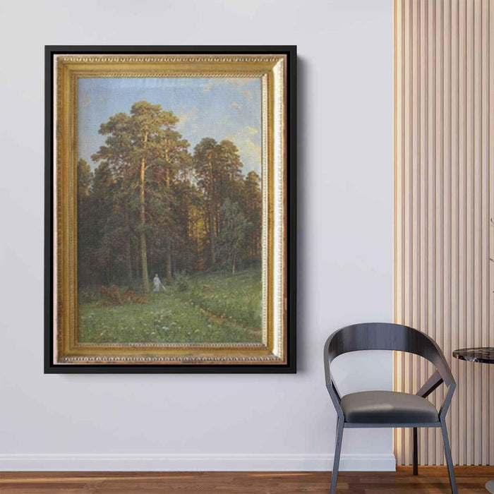 The Edge of a Pine Forest by Ivan Shishkin - Canvas Artwork