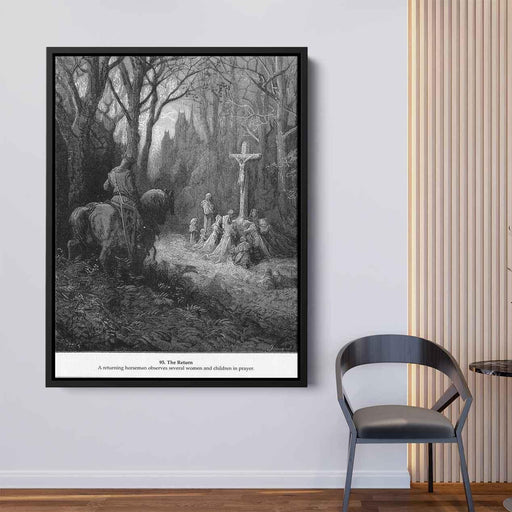 The Return by Gustave Dore - Canvas Artwork