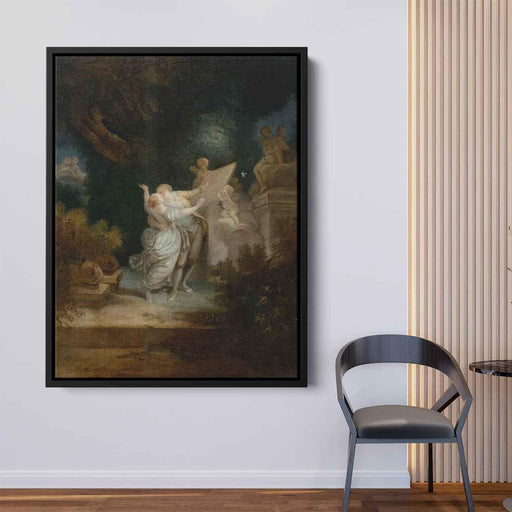 The Sermon of Love by Jean-Honore Fragonard - Canvas Artwork