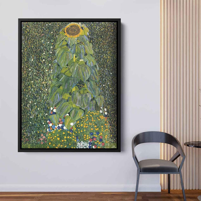 The Sunflower (1907) by Gustav Klimt - Canvas Artwork