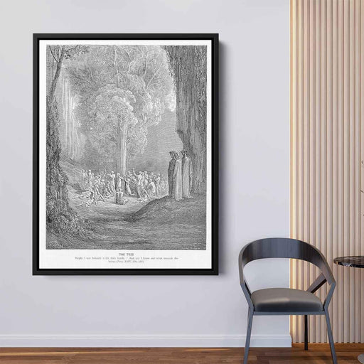 The Tree by Gustave Dore - Canvas Artwork