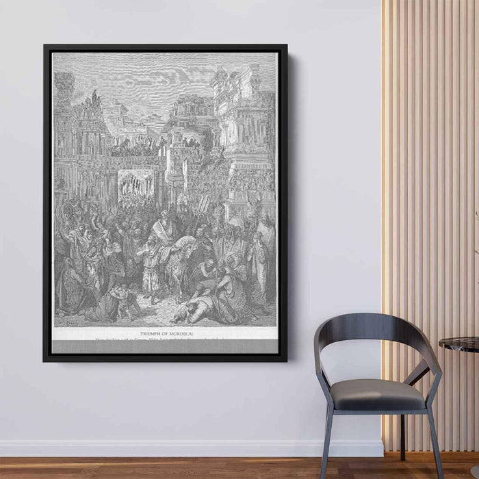 The Triumph of Mordecai by Gustave Dore - Canvas Artwork