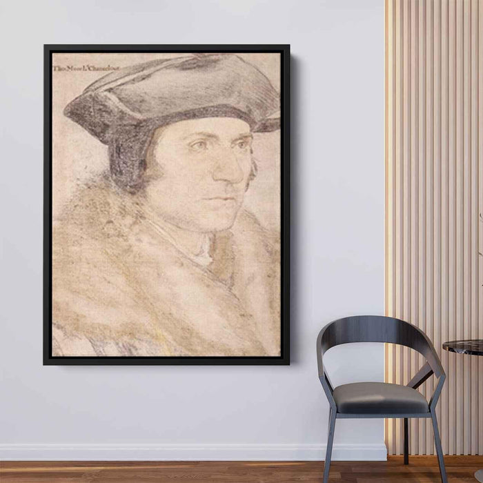 Thomas More (1527) by Hans Holbein the Younger - Canvas Artwork