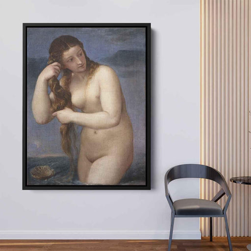 Venus Anadyomene (1520) by Titian - Canvas Artwork