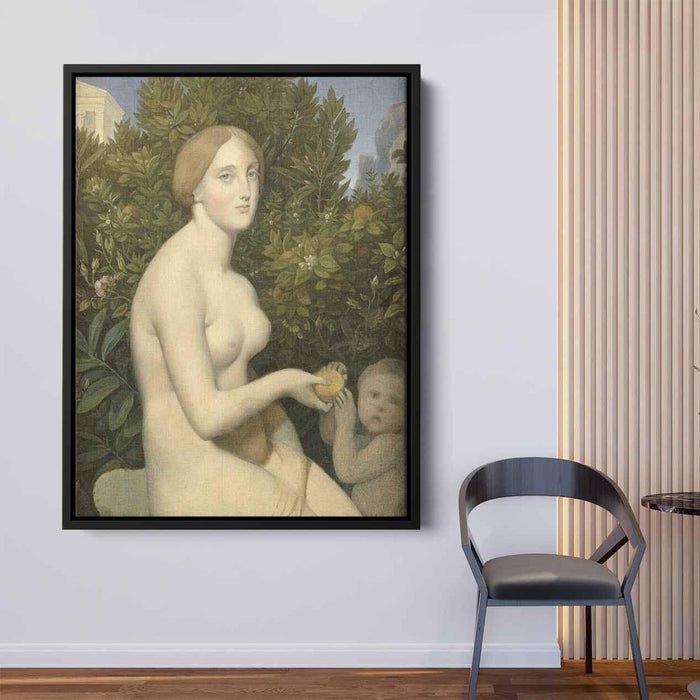 Venus at Paphos by Jean Auguste Dominique Ingres - Canvas Artwork