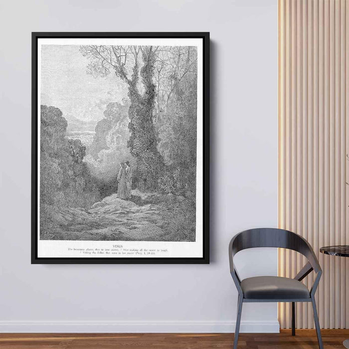 Venus by Gustave Dore - Canvas Artwork