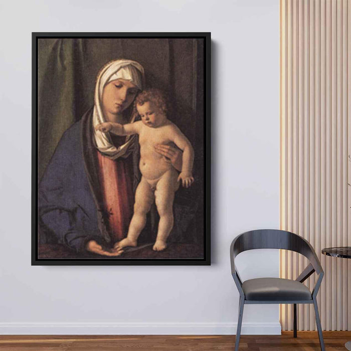 Virgin and Child (1488) by Giovanni Bellini - Canvas Artwork