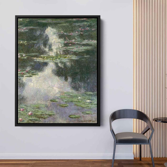 Water Lilies (1907) by Claude Monet - Canvas Artwork