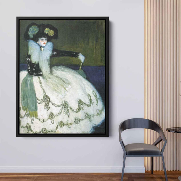 Woman dressed in blue (1901) by Pablo Picasso - Canvas Artwork Kanvah Woman dressed in blue (1901) by Pablo Picasso - Canvas Artwork Kanvah