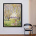 Woman Sitting under the Willows (1880) by Claude Monet - Canvas Artwork