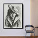 Woman with Hat, Half-Length by Vincent van Gogh - Canvas Artwork