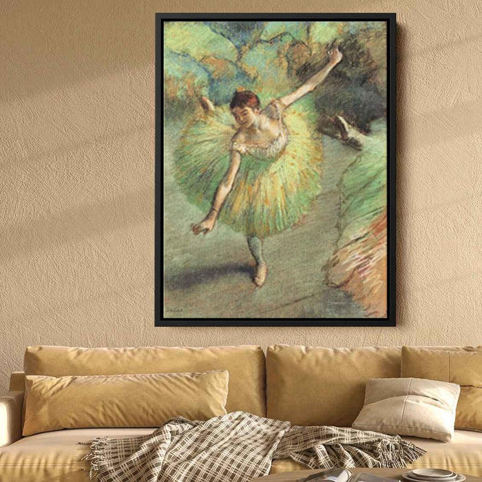 Dancer Tilting (1883) by Edgar Degas - Canvas Artwork