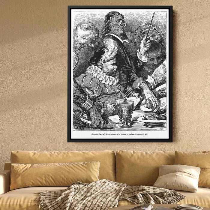 Don Quixote by Gustave Dore - Canvas Artwork