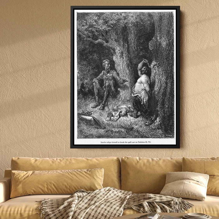 Don Quixote by Gustave Dore - Canvas Artwork