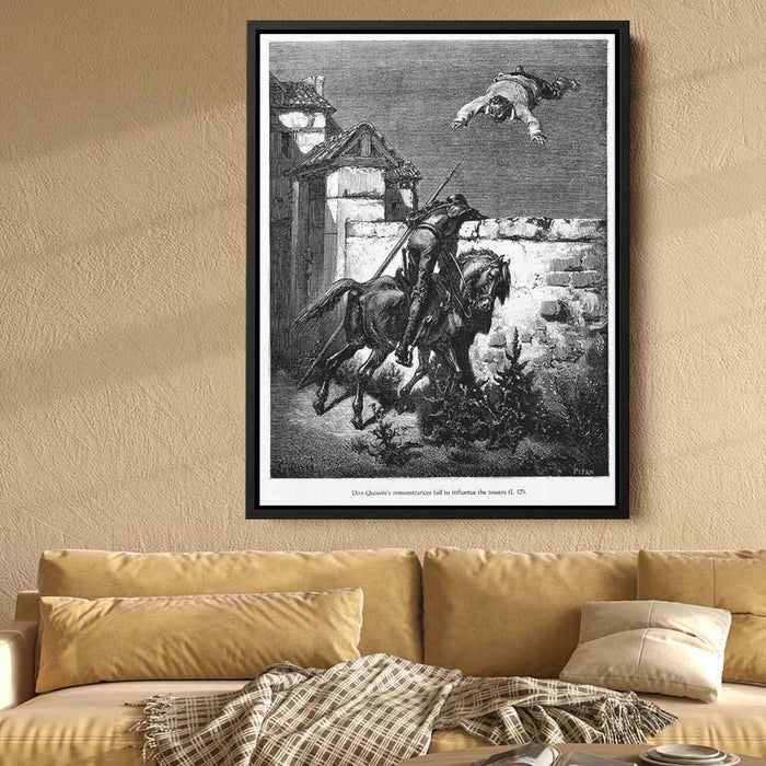 Don Quixote by Gustave Dore - Canvas Artwork