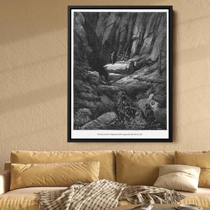 Don Quixote by Gustave Dore - Canvas Artwork