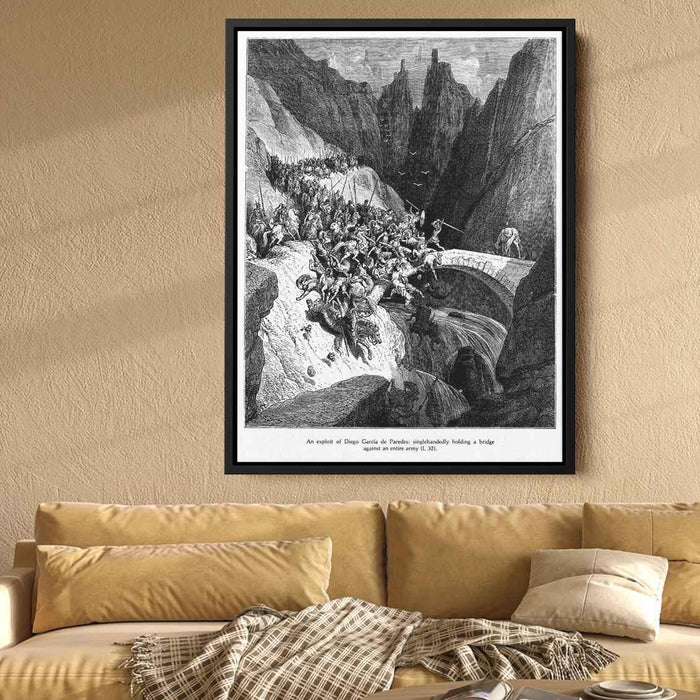 Don Quixote by Gustave Dore - Canvas Artwork