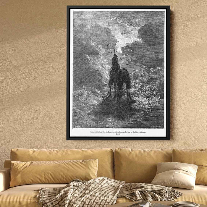 Don Quixote by Gustave Dore - Canvas Artwork