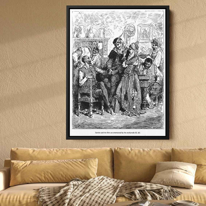 Don Quixote by Gustave Dore - Canvas Artwork