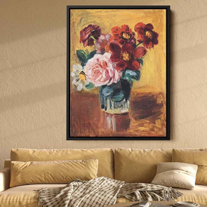 Flowers in a Vase by Pierre-Auguste Renoir - Canvas Artwork