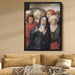 Granada diptych, right wing, the holy women and St. John by Hans Memling - Canvas Artwork