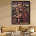 Madonna, with Child Standing on a Parapet by Giovanni Bellini - Canvas Artwork