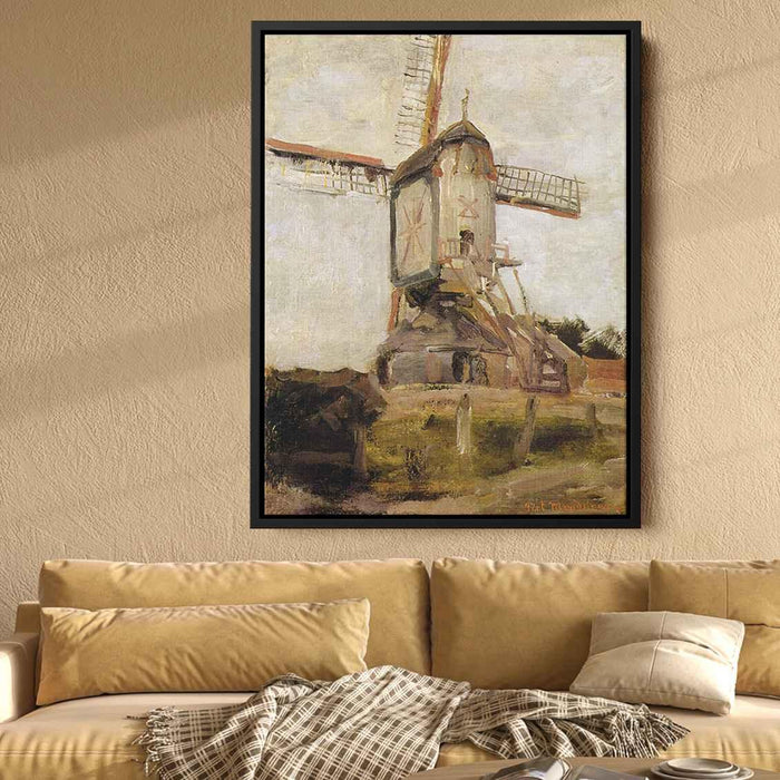 Mill of Heeswijk Sun (1904) by Piet Mondrian - Canvas Artwork