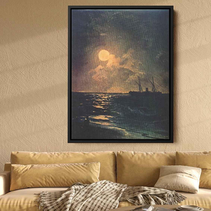 Moonlit Night by Ivan Aivazovsky - Canvas Artwork