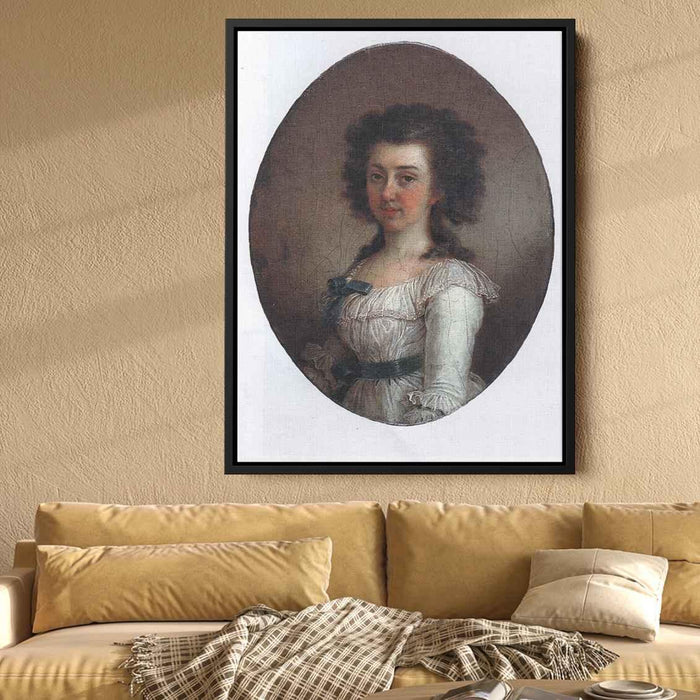 Olenina Elizabeth Markovna by Vladimir Borovikovsky - Canvas Artwork