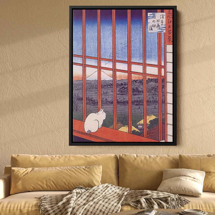 Otori Shrine by Hiroshige - Canvas Artwork