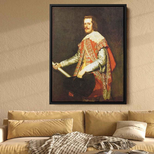 Philip IV, King of Spain by Diego Velazquez - Canvas Artwork