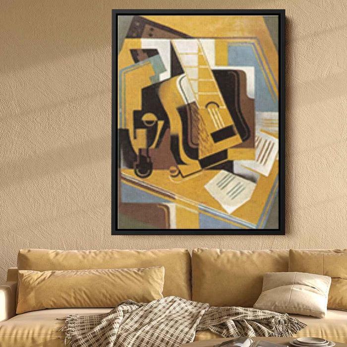 Photograph of The Guitar (1918) by Juan Gris - Canvas Artwork