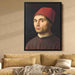Portrait of a Man (1473) by Antonello da Messina - Canvas Artwork