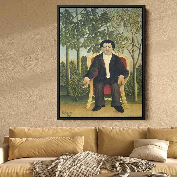 Portrait of Joseph Brummer (1909) by Henri Rousseau - Canvas Artwork