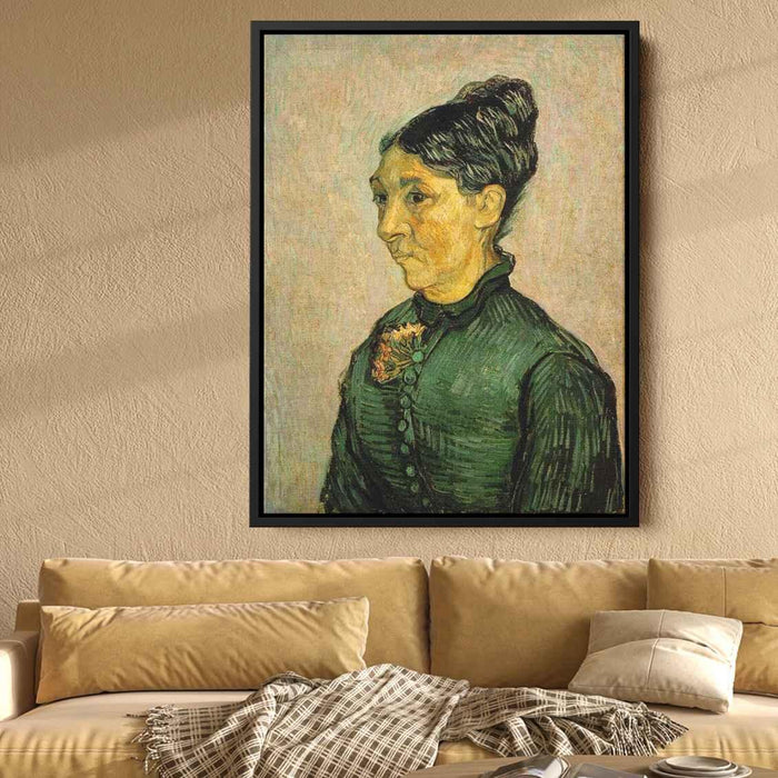 Portrait of Madame Trabuc (1889) by Vincent van Gogh - Canvas Artwork