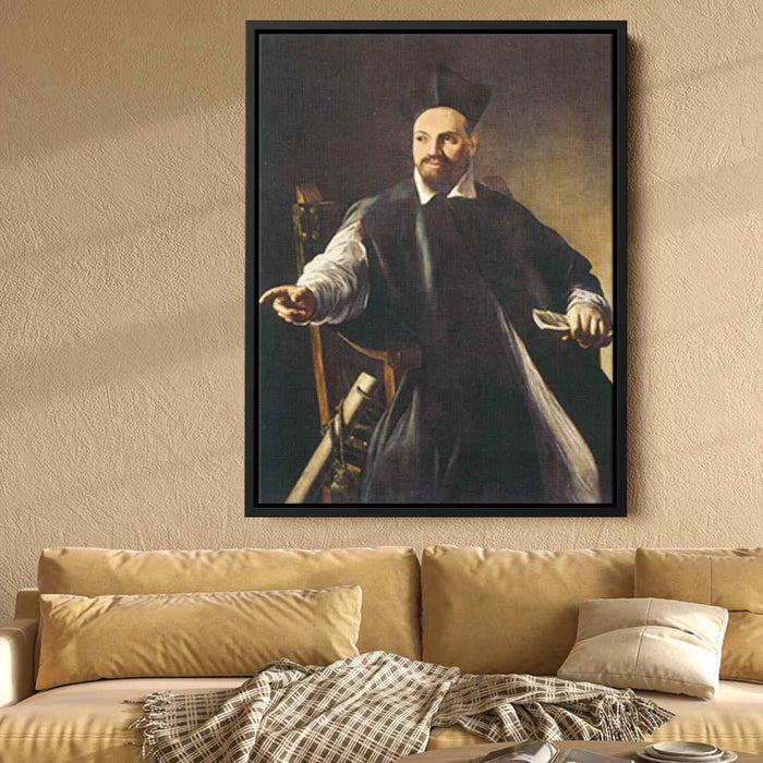 Portrait of Maffeo Barberini (1598) by Caravaggio - Canvas Artwork