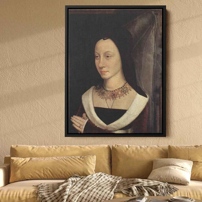 Portrait of Maria Maddalena Portinari (1472) by Hans Memling - Canvas Artwork