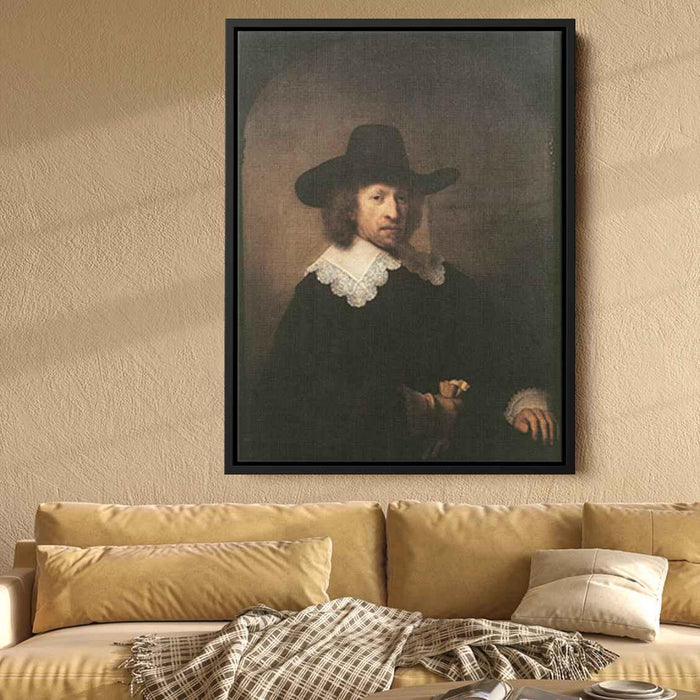 Portrait of Nicolas van Bambeeck (1641) by Rembrandt - Canvas Artwork