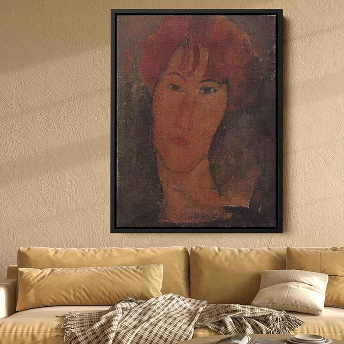 Portrait of Pardy (1917) by Amedeo Modigliani - Canvas Artwork