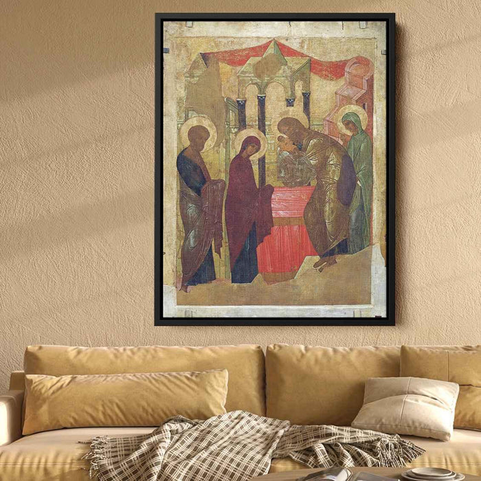 Presentation of Jesus at the Temple (1408) by Andrei Rublev - Canvas Artwork