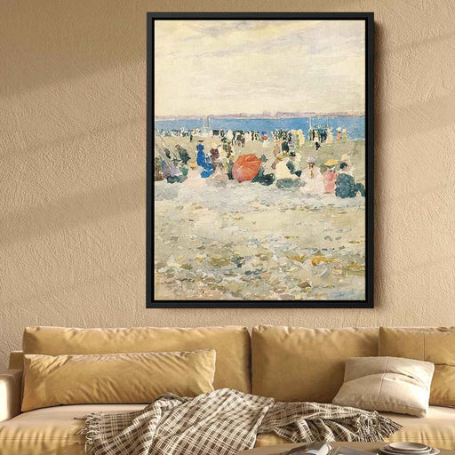 Revere Beach (1896) by Maurice Prendergast - Canvas Artwork