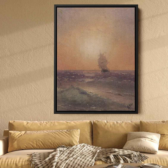 Sea view by Ivan Aivazovsky - Canvas Artwork