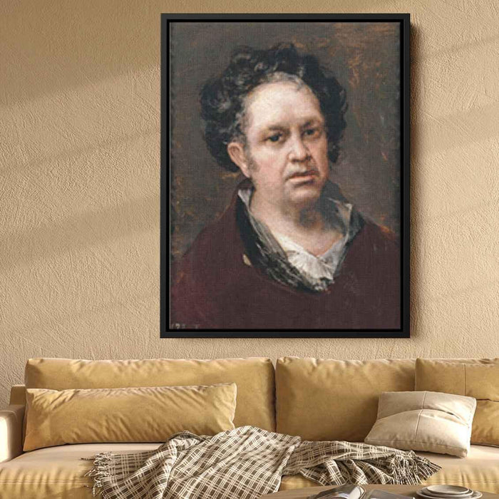 Self Portrait (1815) by Francisco Goya - Canvas Artwork